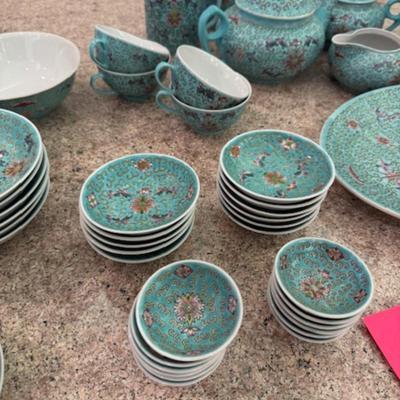 Large Set of Dishes