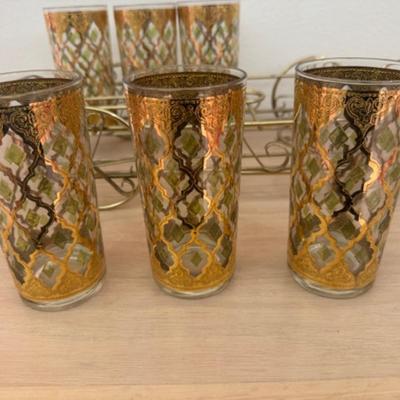 Mid-Century Glass Set