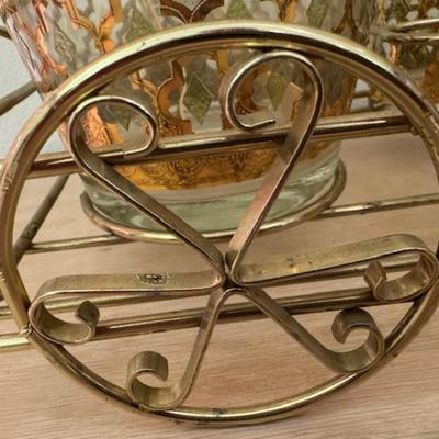 Mid-Century Glass Set