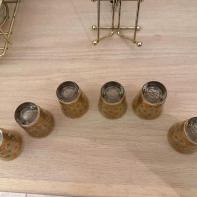 Mid-Century Glass Set