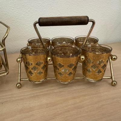 Mid-Century Glass Set