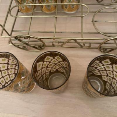 Mid-Century Glass Set