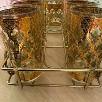 Mid-Century Glass Set