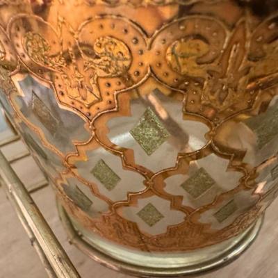 Mid-Century Glass Set