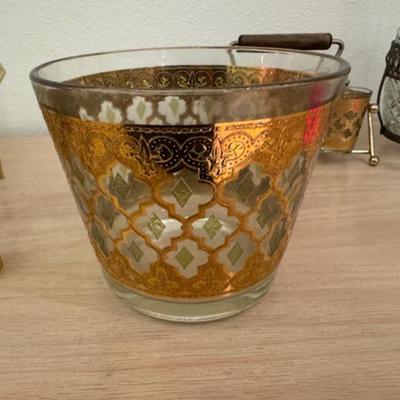Mid-Century Glass Set