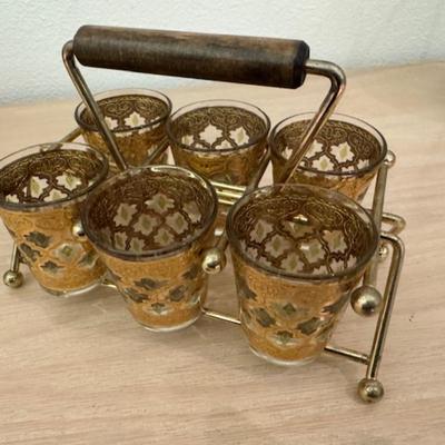 Mid-Century Glass Set