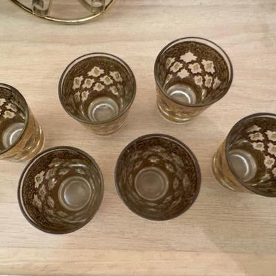 Mid-Century Glass Set