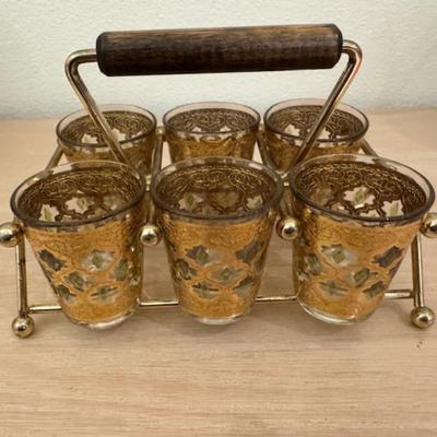 Mid-Century Glass Set