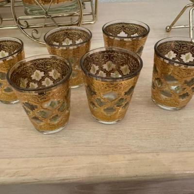 Mid-Century Glass Set