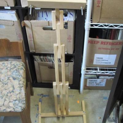 Unfinished Wooden Easel