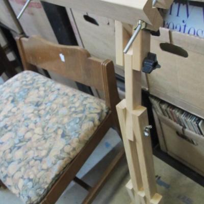Unfinished Wooden Easel