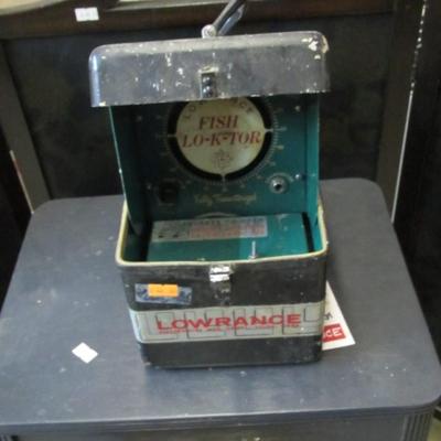 Vintage Lowrance Fish LO-K-TOR Fish Finder