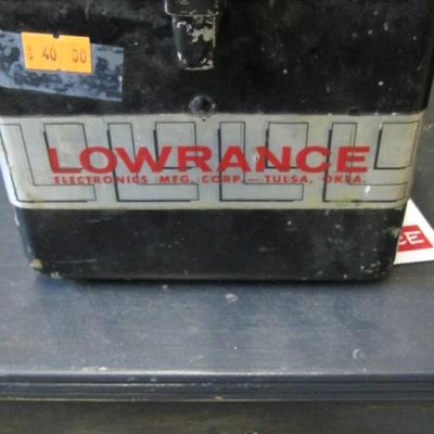 Vintage Lowrance Fish LO-K-TOR Fish Finder