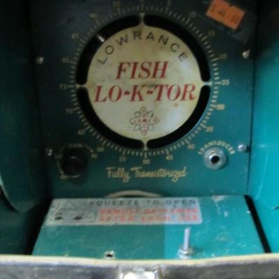 Vintage Lowrance Fish LO-K-TOR Fish Finder