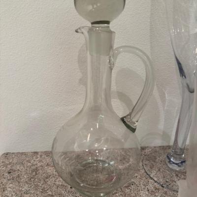 3 Sets of Glasses and one Pitcher