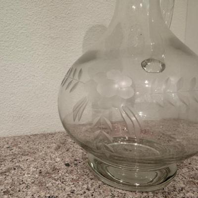 3 Sets of Glasses and one Pitcher