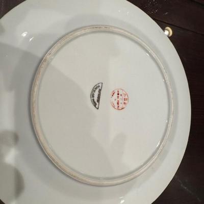 2 Mid-Century Rooster Platters