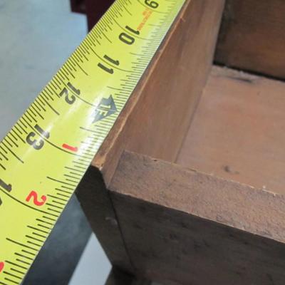 Wooden Vintage Doll Cradle Approx 25" Long
