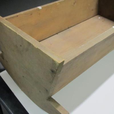 Wooden Vintage Doll Cradle Approx 25" Long