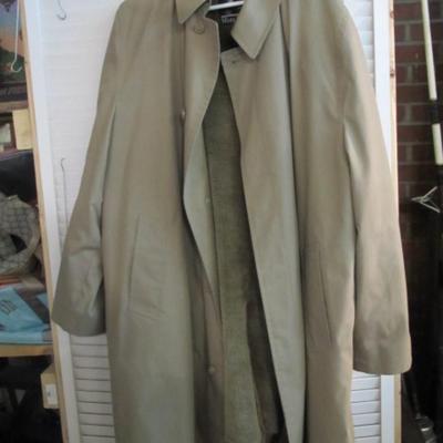 Size 42 Long Misty Harbor Coat With Liner