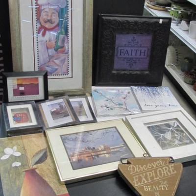 Assortment Of Framed Art
