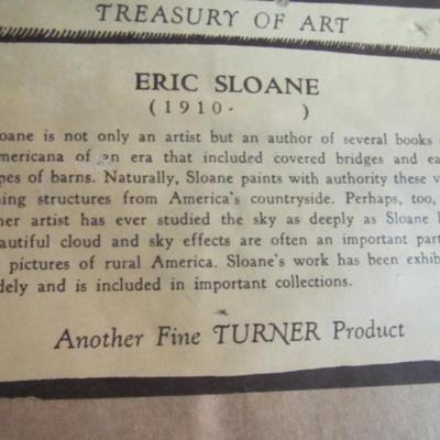 Eric Sloan Vermont Bridge Art Print 41 1/2" x 31"
