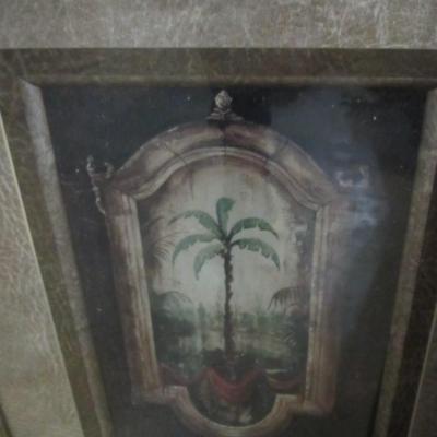 Framed Bird Prints & Framed Safari Vista I/II Palm Tree Prints