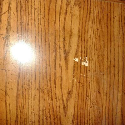 Wood Finish Media Stand- Approx 27 1/2" x 15" x 21 1/4" Tall