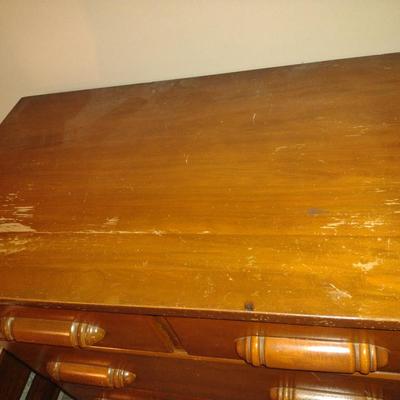 Wooden Chest of Drawers- Approx 33 1/2" x 19 1/4" x 47 1/2" Tall