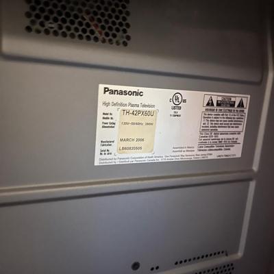 42” Panasonic TV (LR-MG)