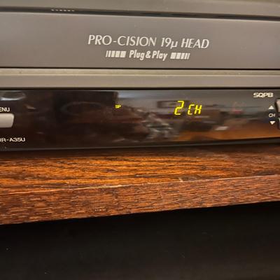 Denon DVD Player & JVC VCR (LR-MG)