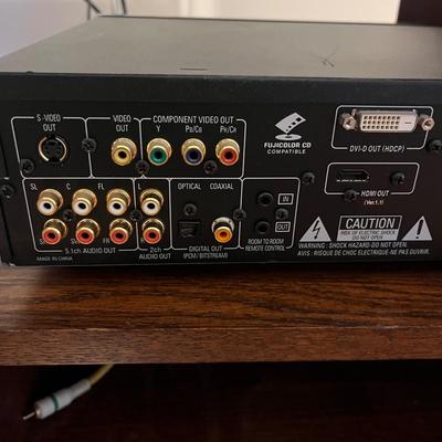 Denon DVD Player & JVC VCR (LR-MG)