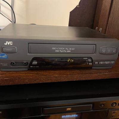 Denon DVD Player & JVC VCR (LR-MG)