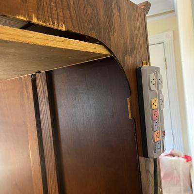 Arts & Crafts Style Multi-Purpose Armoire (LR-MG)