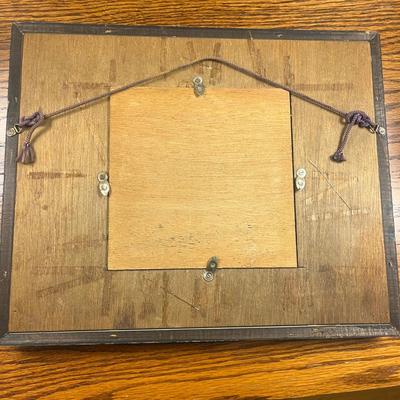 Two Framed Pieces of Asian Tile Art (LR-MG)