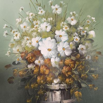Signed Wildflower Painting (GB-DZ)