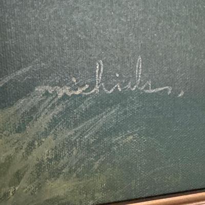 Signed Wildflower Painting (GB-DZ)