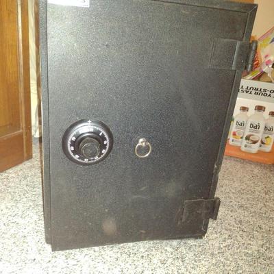 Vintage Sears Safe- Approx 12 1/2" x 8 3/4" X 18" Tall