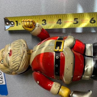 Tin Toy Santa
