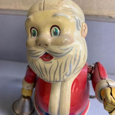 Tin Toy Santa