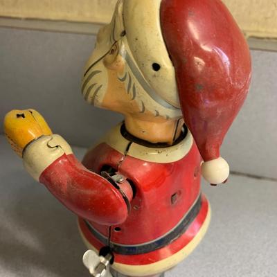 Tin Toy Santa
