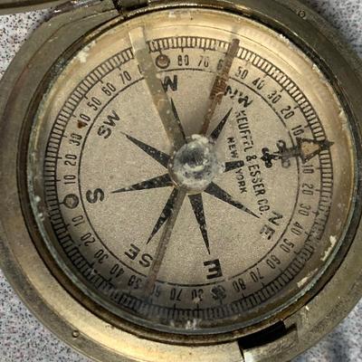Compass In Pocketwatch Case