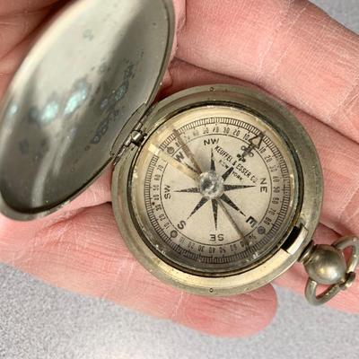 Compass In Pocketwatch Case