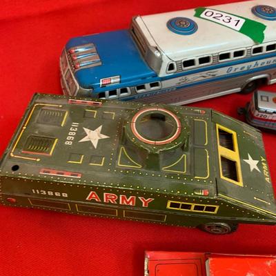 Vintage Transportation Toys Lot