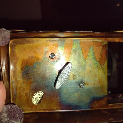 Collection of Five Metal Ships- One is Musical
