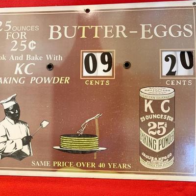 KC Baking Powder General Store Advertising