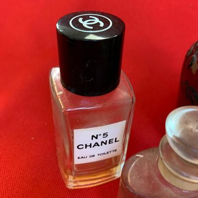 Antique Pefumes Lot Chanel Silver Overlay +++
