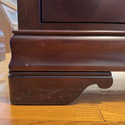 Broyhill Two-Drawer Wooden Nightstand (GB-DZ)