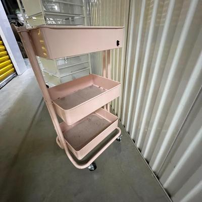 Elfa 1-Runner Drawer & Smaller Pink Unit (1018B-RG)