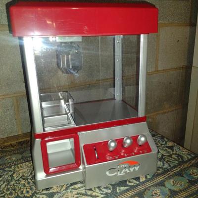 Miniature 'The Claw' Machine Game- In Working Condition